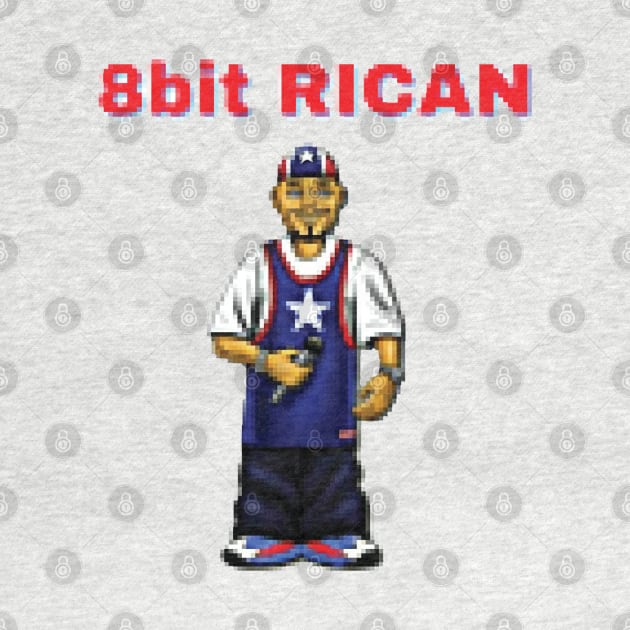8Bit Rican by oteroism